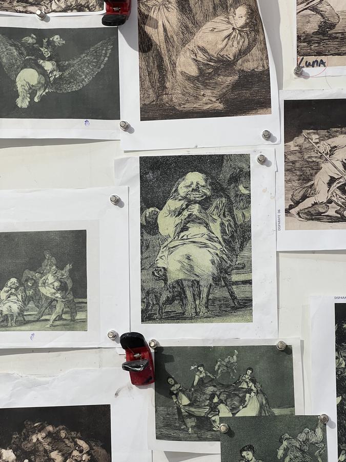 Mabel Gago — Curatorial project of historical engravings